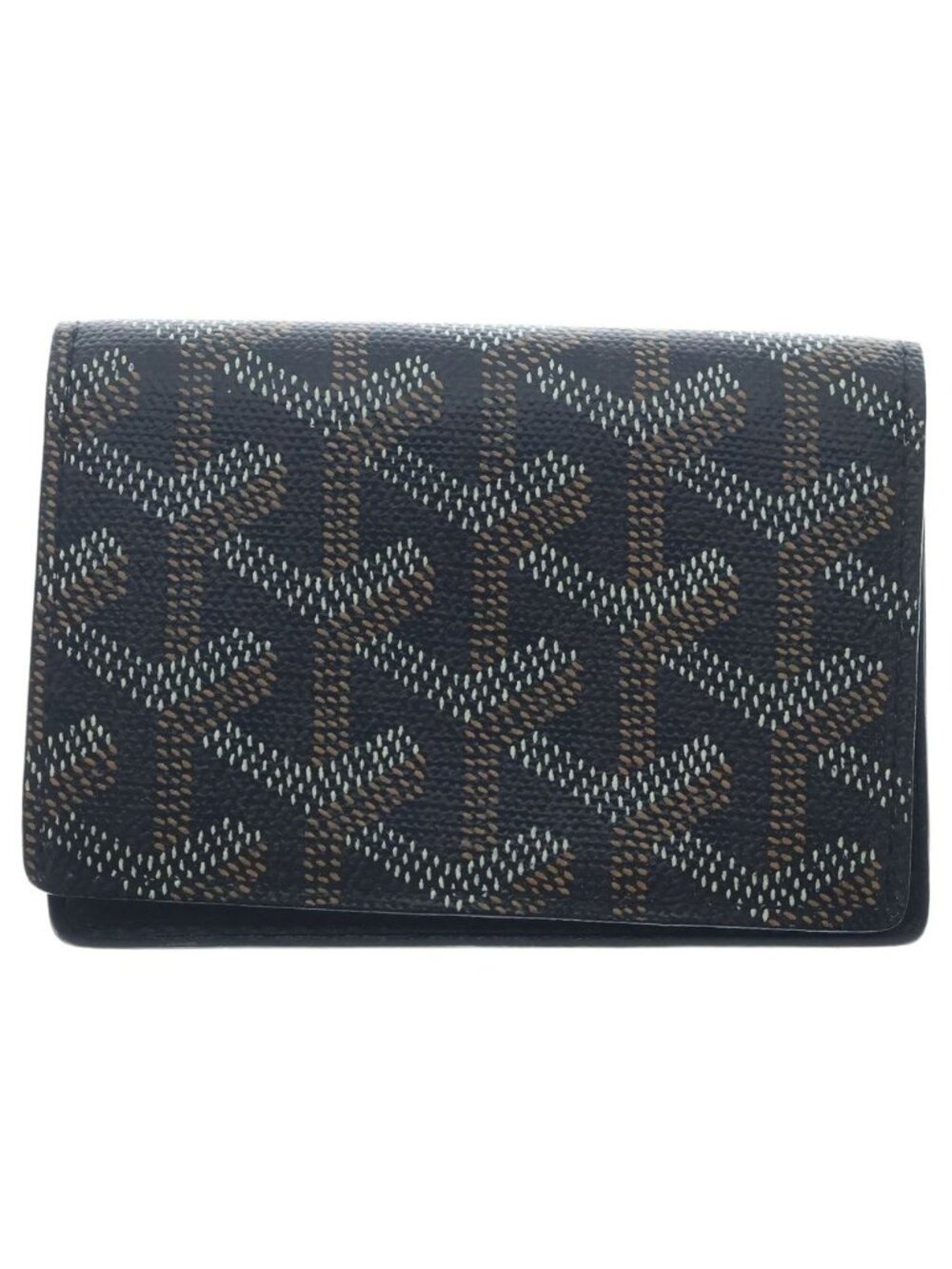 Goyard Malesherbes Card Wallet Flap Case Brown